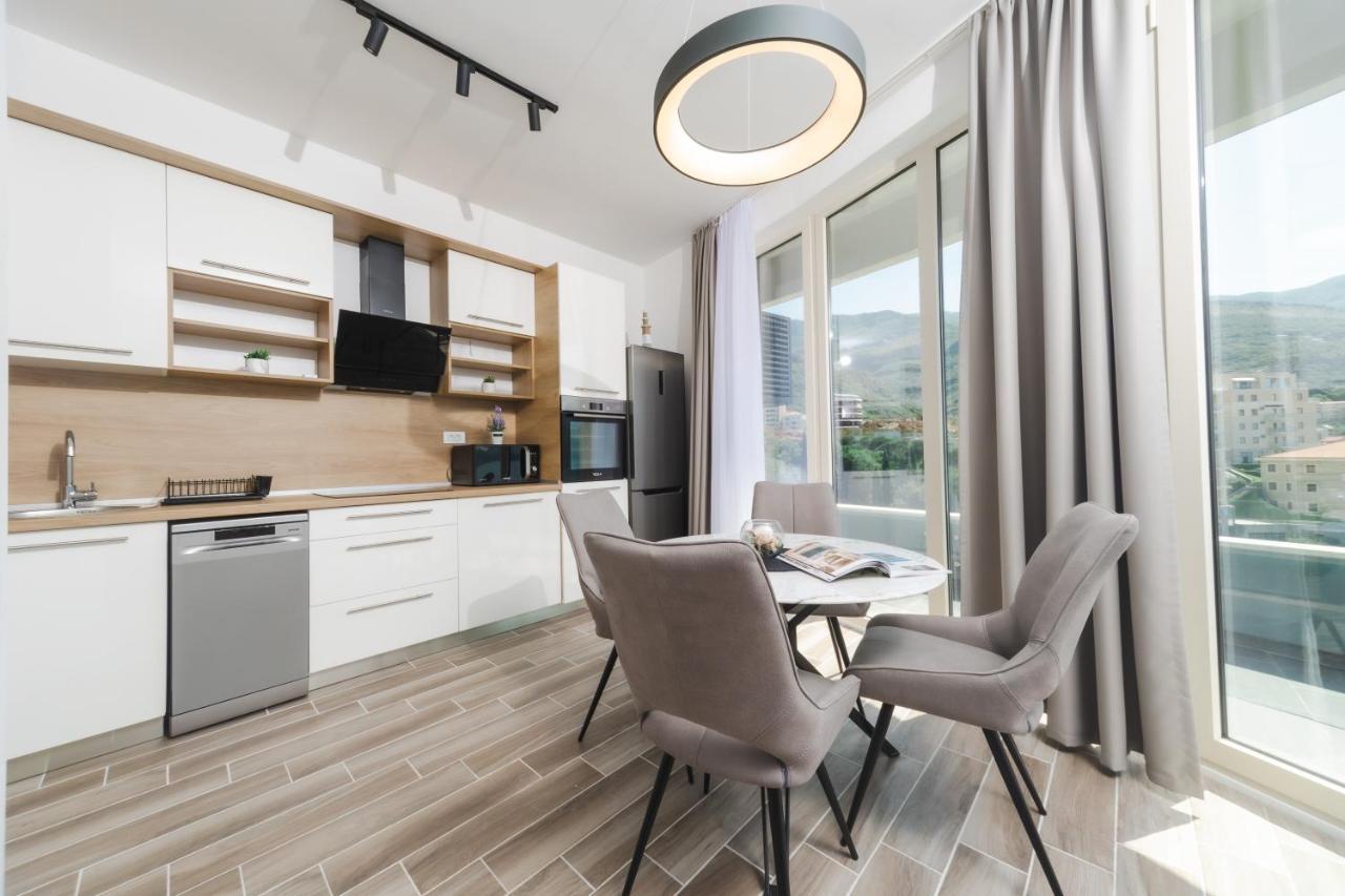 Skyline Vista Daire Bečići Dış mekan fotoğraf