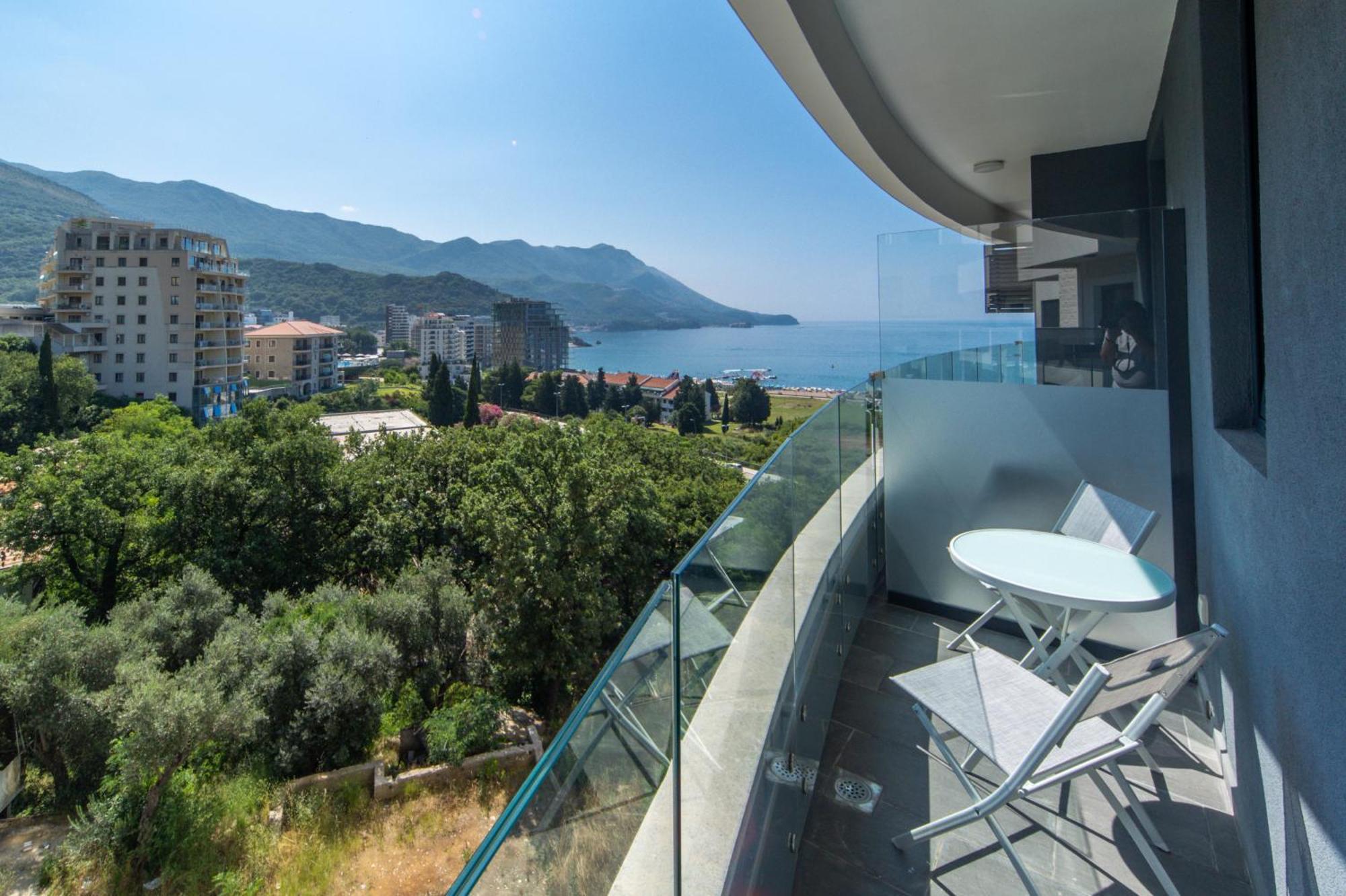 Skyline Vista Daire Bečići Dış mekan fotoğraf