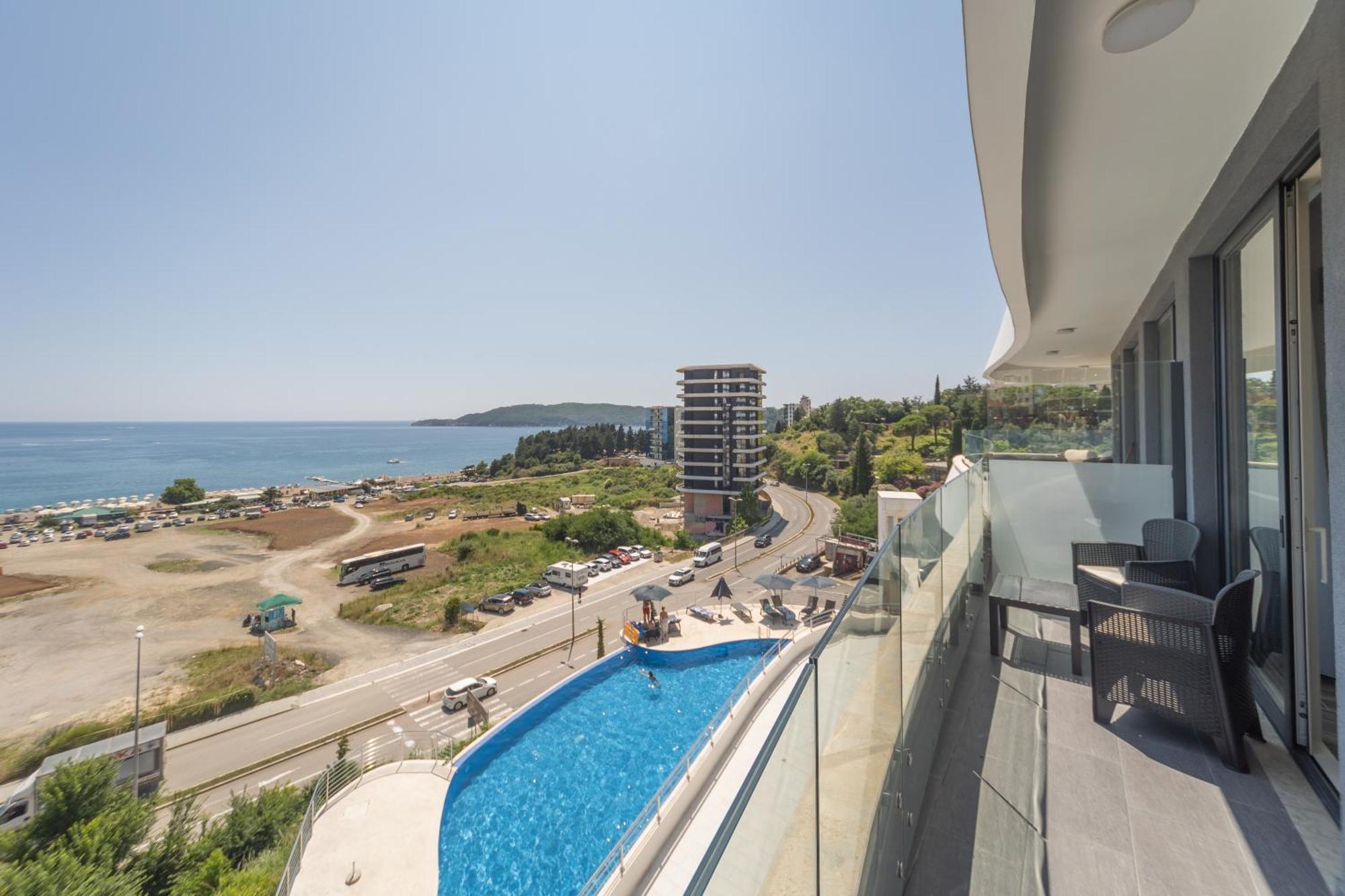 Skyline Vista Daire Bečići Dış mekan fotoğraf