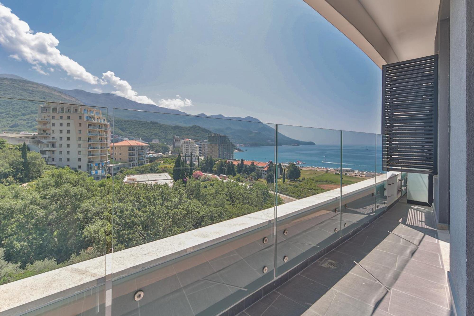 Skyline Vista Daire Bečići Oda fotoğraf