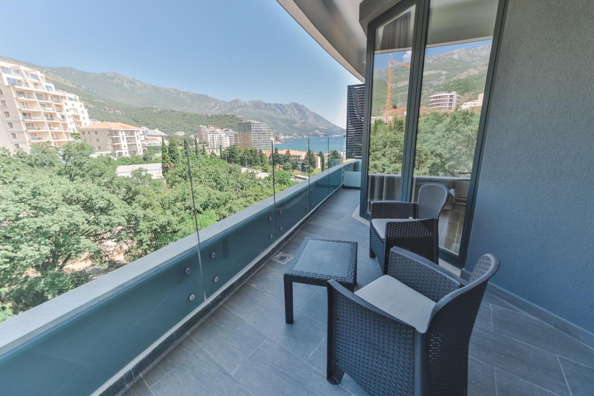 Skyline Vista Daire Bečići Oda fotoğraf
