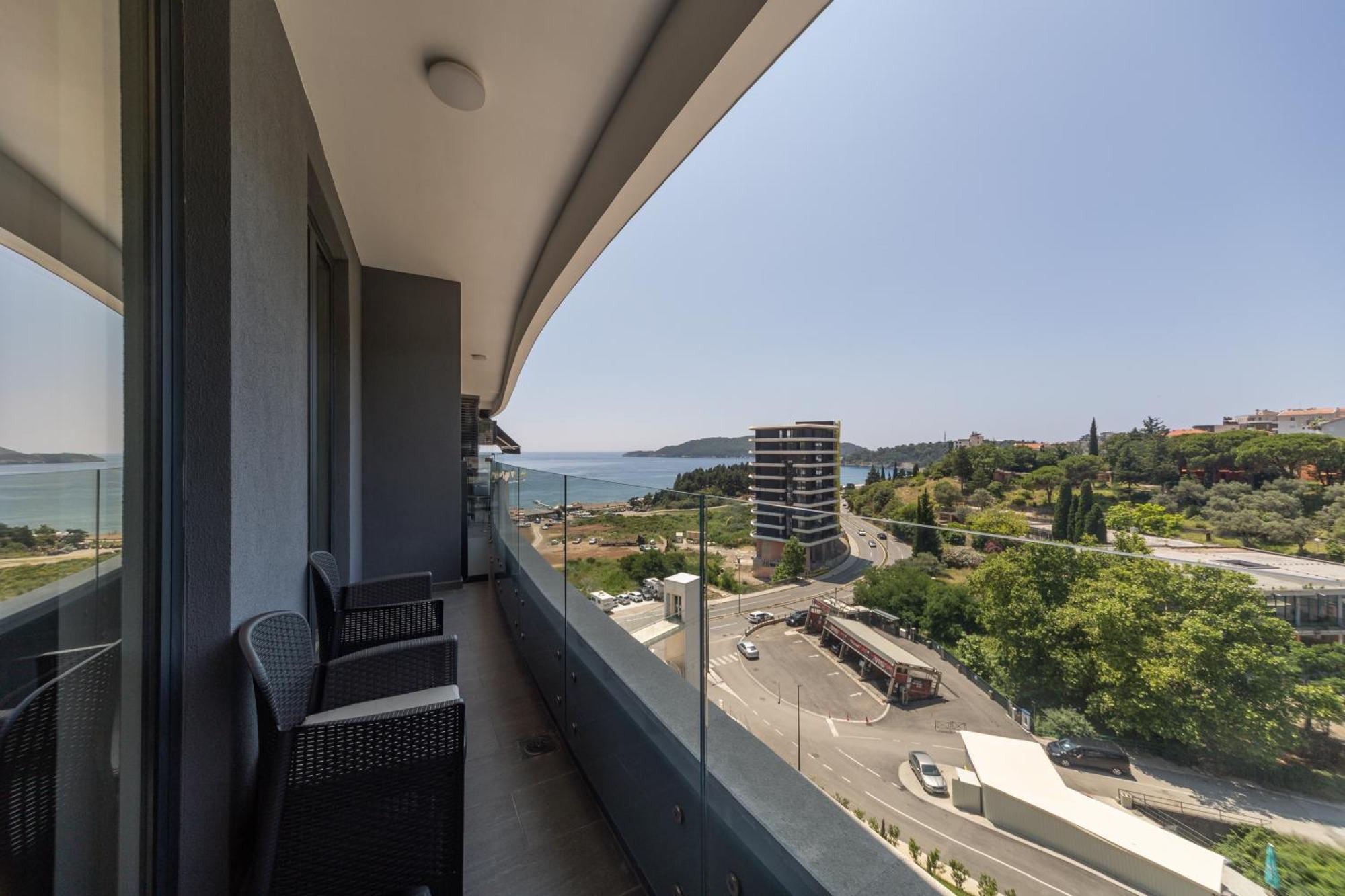 Skyline Vista Daire Bečići Oda fotoğraf